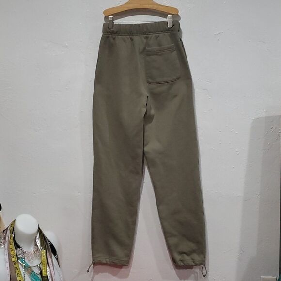 Champion Reverse Weave Puddle Pants in Olive Green Size XS - Picture 6 of 8
